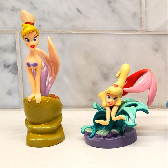 RARE Disney Little Mermaid Ariel Sisters Figurine Set HTF Retired Cake Topper - Picture 4 of 9